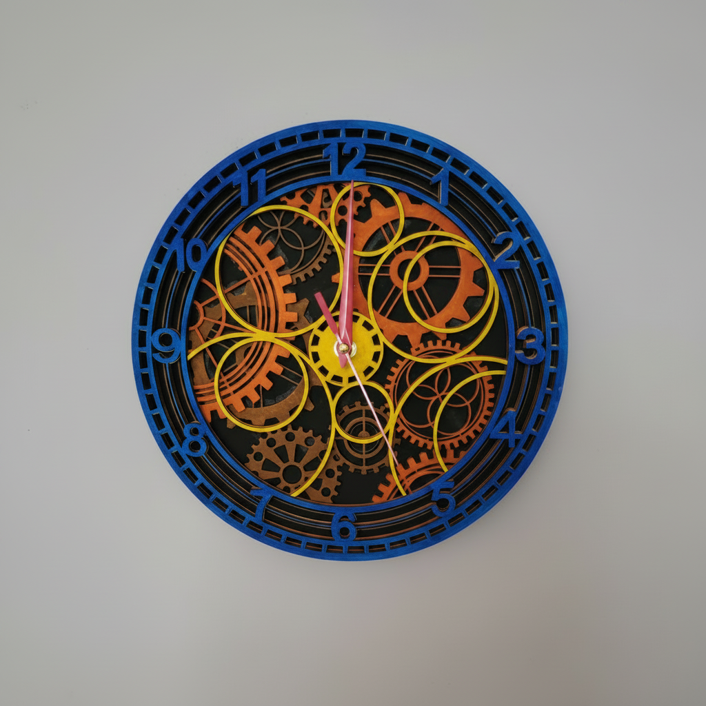 Clocks Collection Gray Background