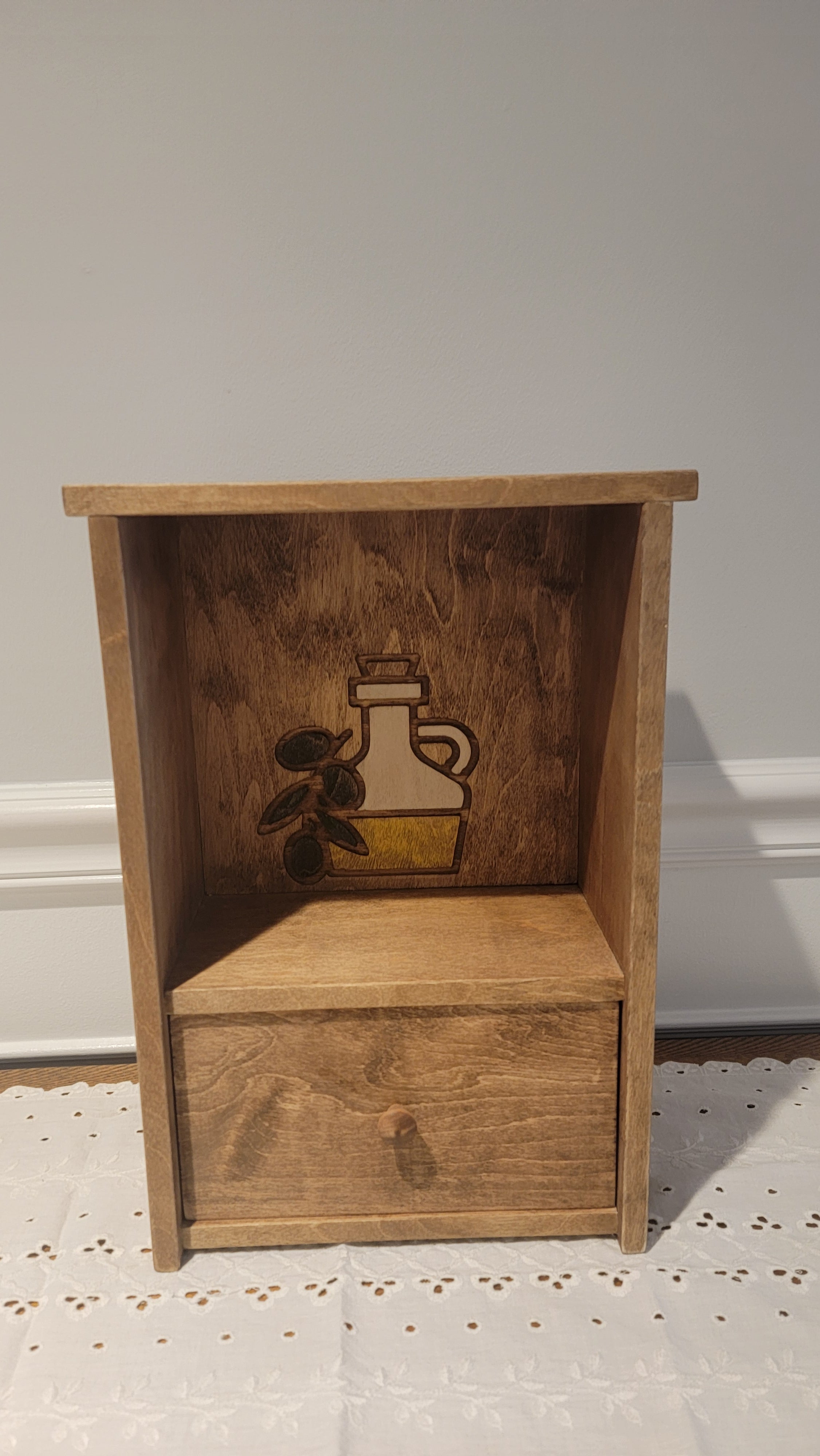 Display stand with Drawer