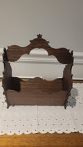 Handcrafted Scroll Saw Card & Mail Holder