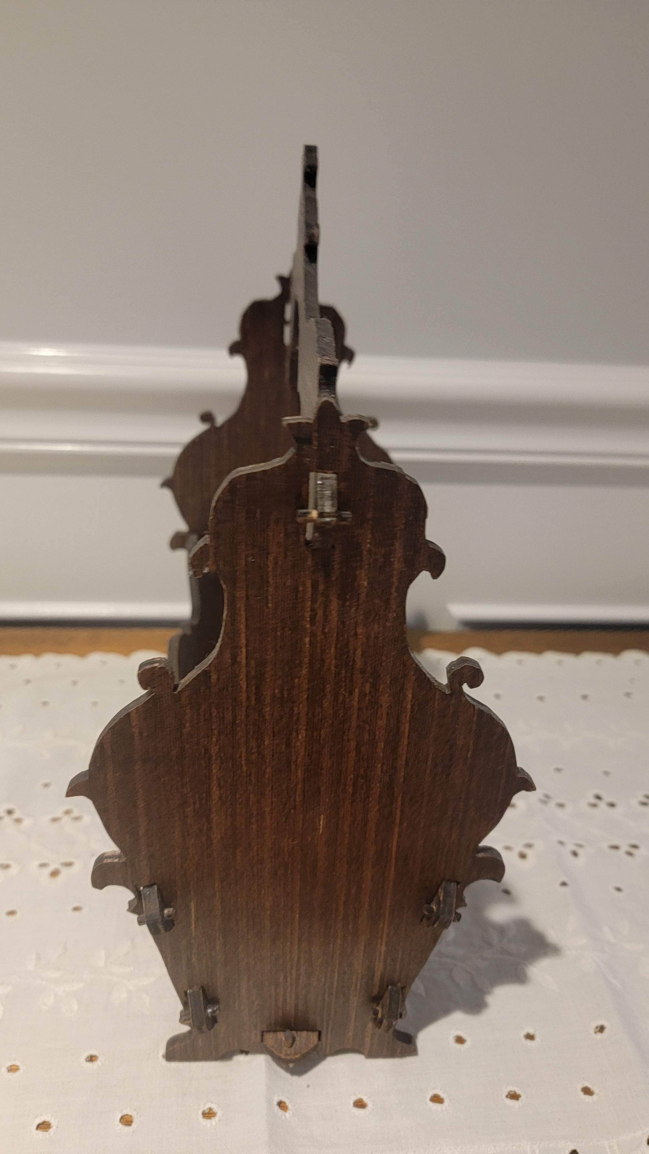 Handcrafted Scroll Saw Card & Mail Holder
