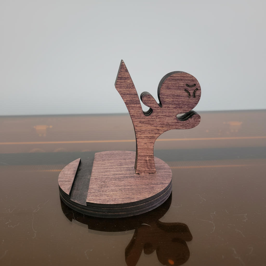 Kung Fu Kick Phone Holder — Enhanced